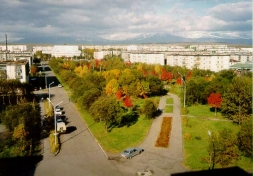 Бульвар Пийпа в Петропавловске-Камчатском/Piipa Boulevard in Petropavlovsk-Kamchatsky